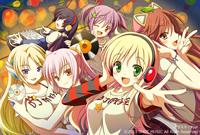 「レイヴ☆みっくす」ポストカード